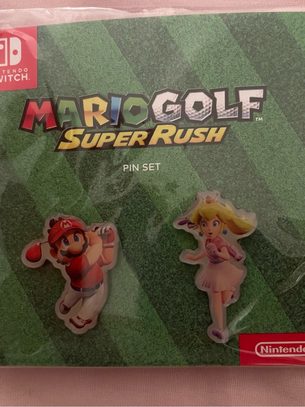 Nintendo Mario Golf: Super Rush Pin Set